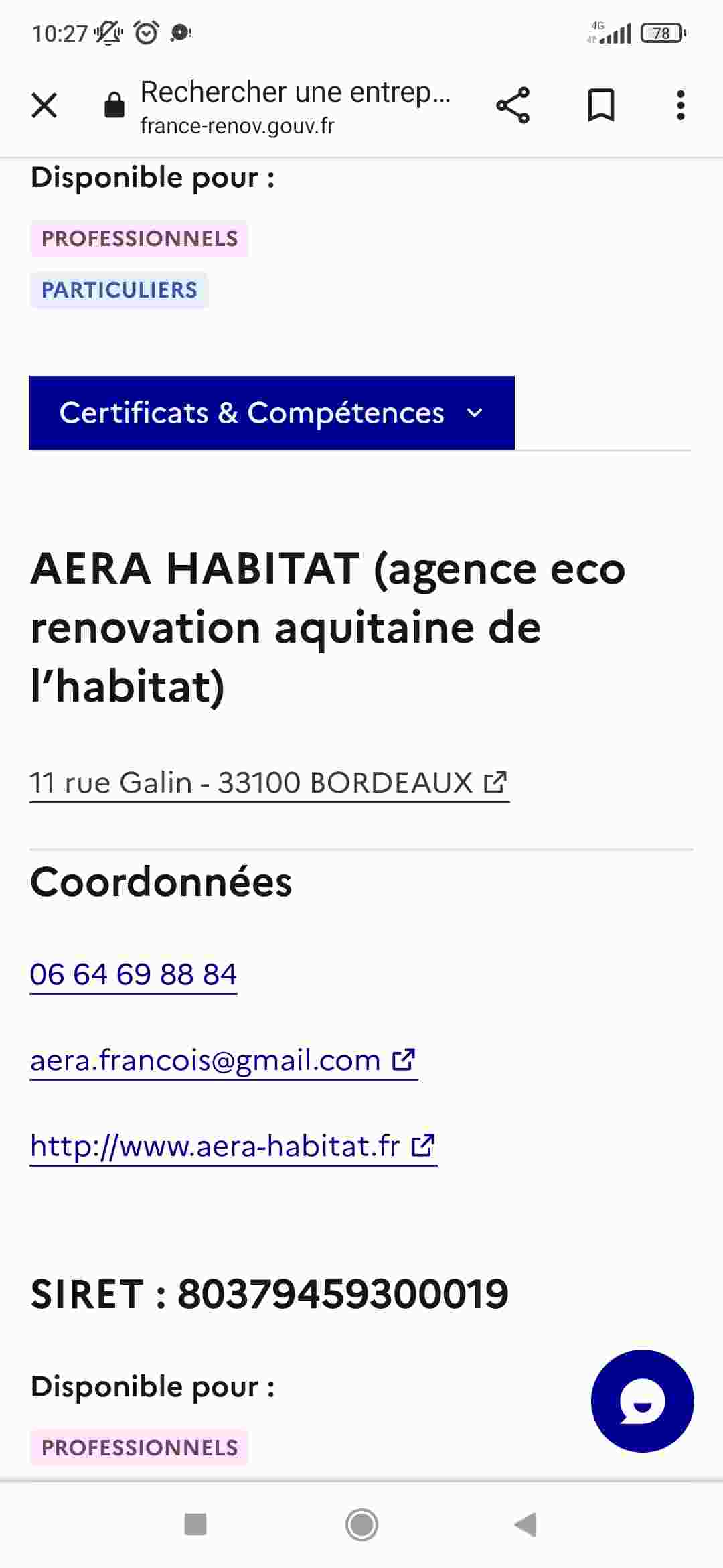 audit énergétique Bordeaux annuaire