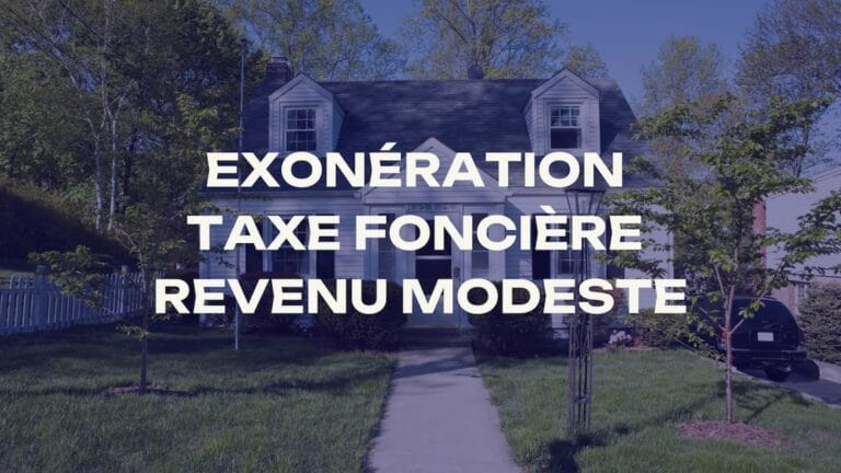 Exoneration Taxe Fonciere Revenu Modeste